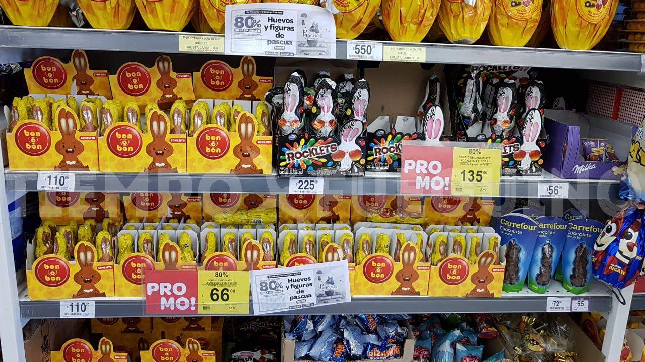 Cuánto cuesta el de pascua en algunos comercios de la - Fueguino